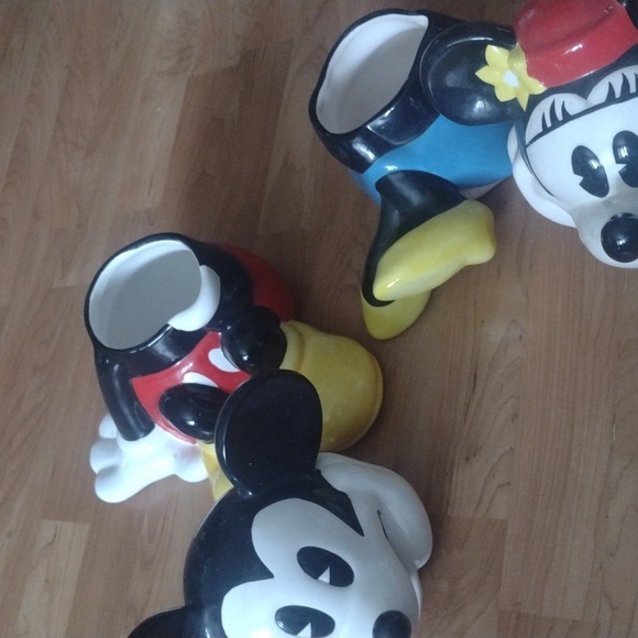 Mickey and Minnie mouse cookie jar - Picture 3 of 4
